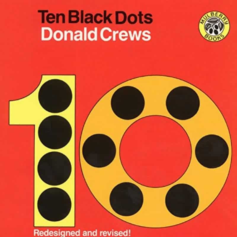 10 Black Dots Counting Book For kids