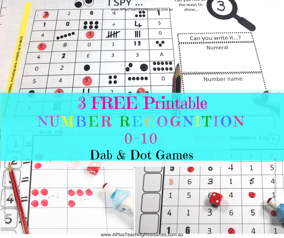 Number Recognition Free Game A Plus Teaching Resources Number Recognition Free Game A Plus Teaching Resources