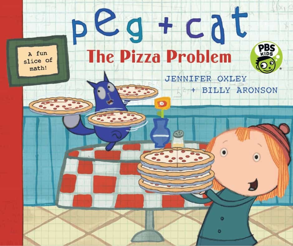Book Cover Image of Peg and Cat The pizza Problem