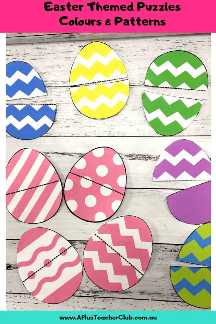 Colour matching eggs math game