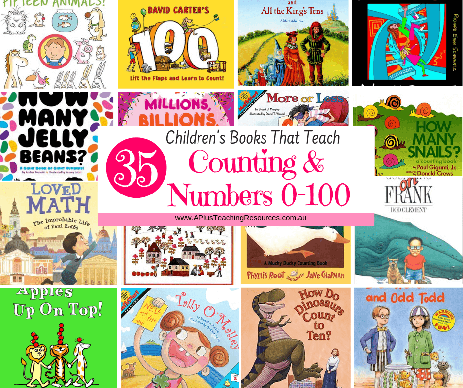 Kids Books For Teaching Numbers 0-100