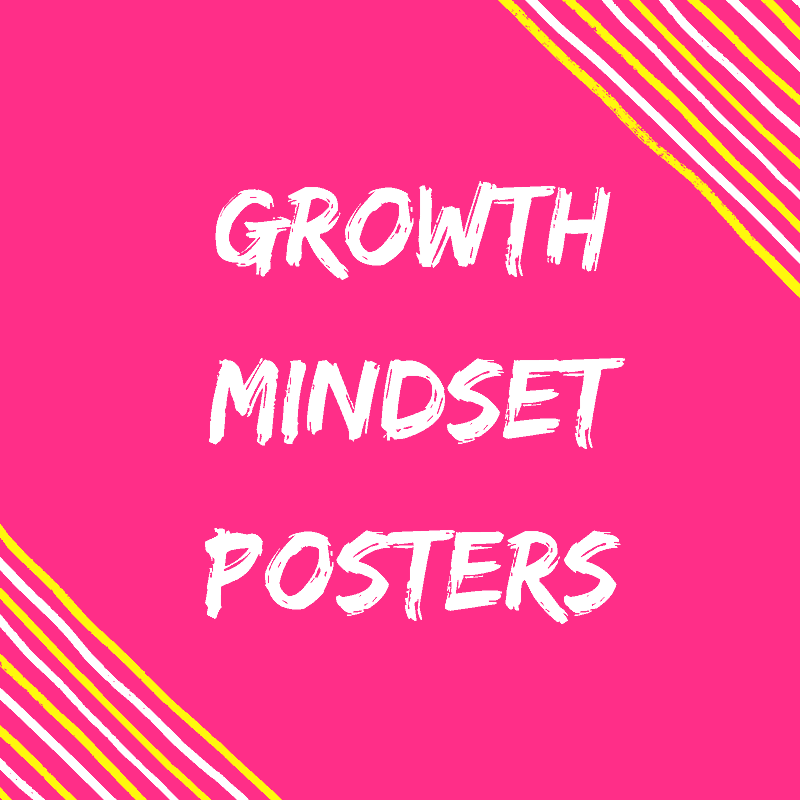 growth Mindset Posters