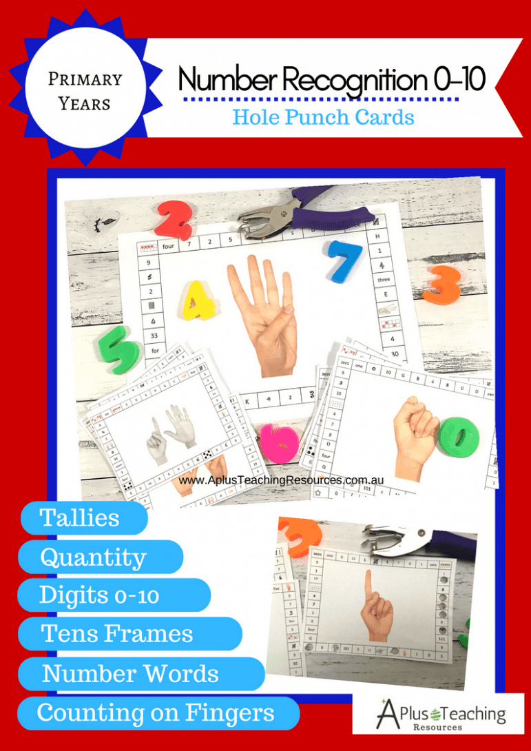 0-10 Hole Punch Cards