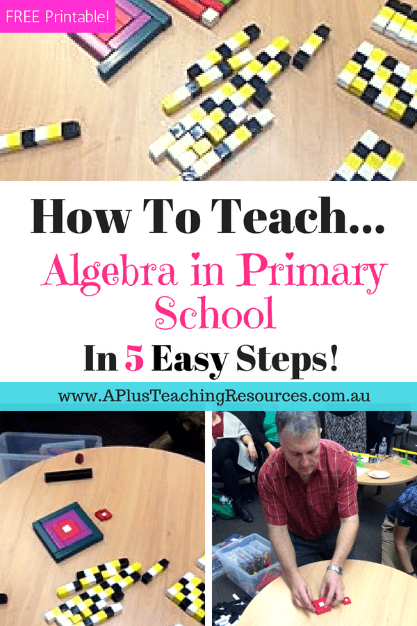 If your Primary Math Students Fear or Struggle With Algebra Then You Must Try Our Top 5 Tricks To Boost Results! You won't believe how EASY they are! Get Your FREE Printable From Our Website! #teaching #classroomfreebies #teacherfreebie #teachingmath