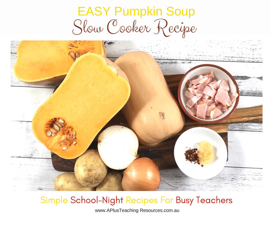 Ingredients For Pumpkin soup
