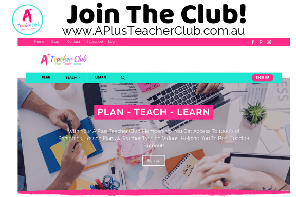 Join the A Plus Teacher Club Membership Website
