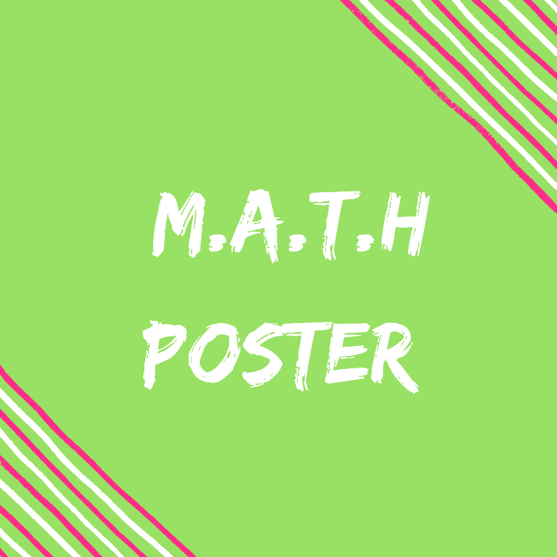 FREE Math Poster