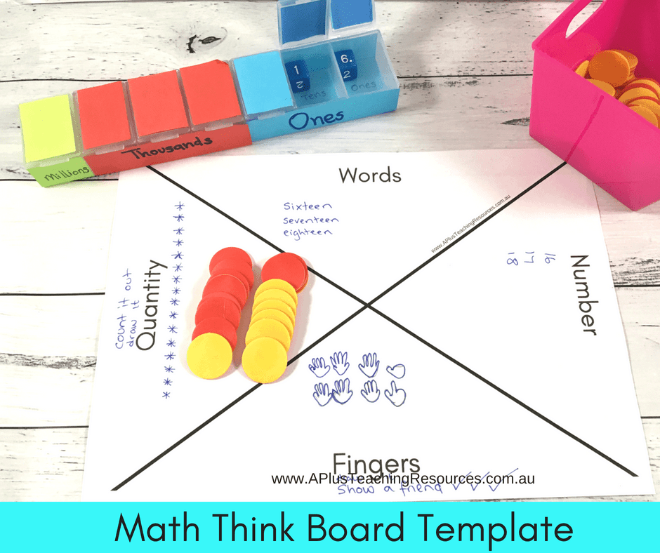 think board templates will help your kids feel smarter at math free