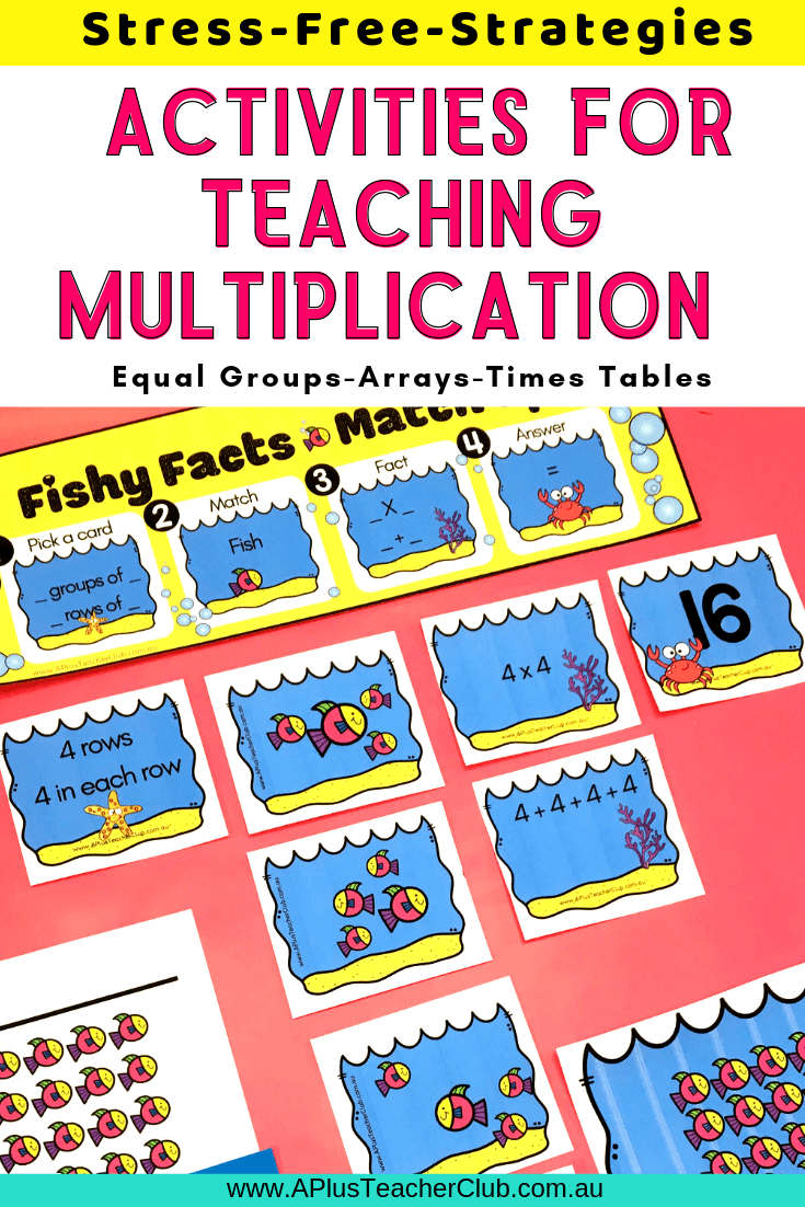 multiplication games printable arrays groups of times