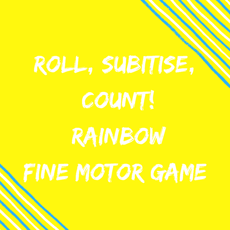 Rainbow Math Game FREEBIE