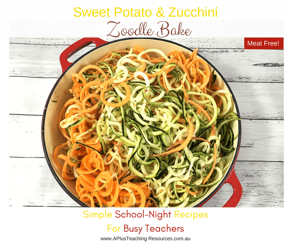 Zucchini Zoodle Noodles Recipe
