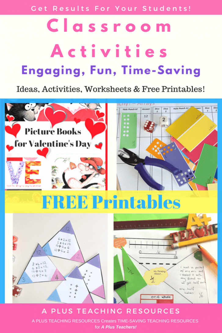 FREE Teacher Work sheets and Printables