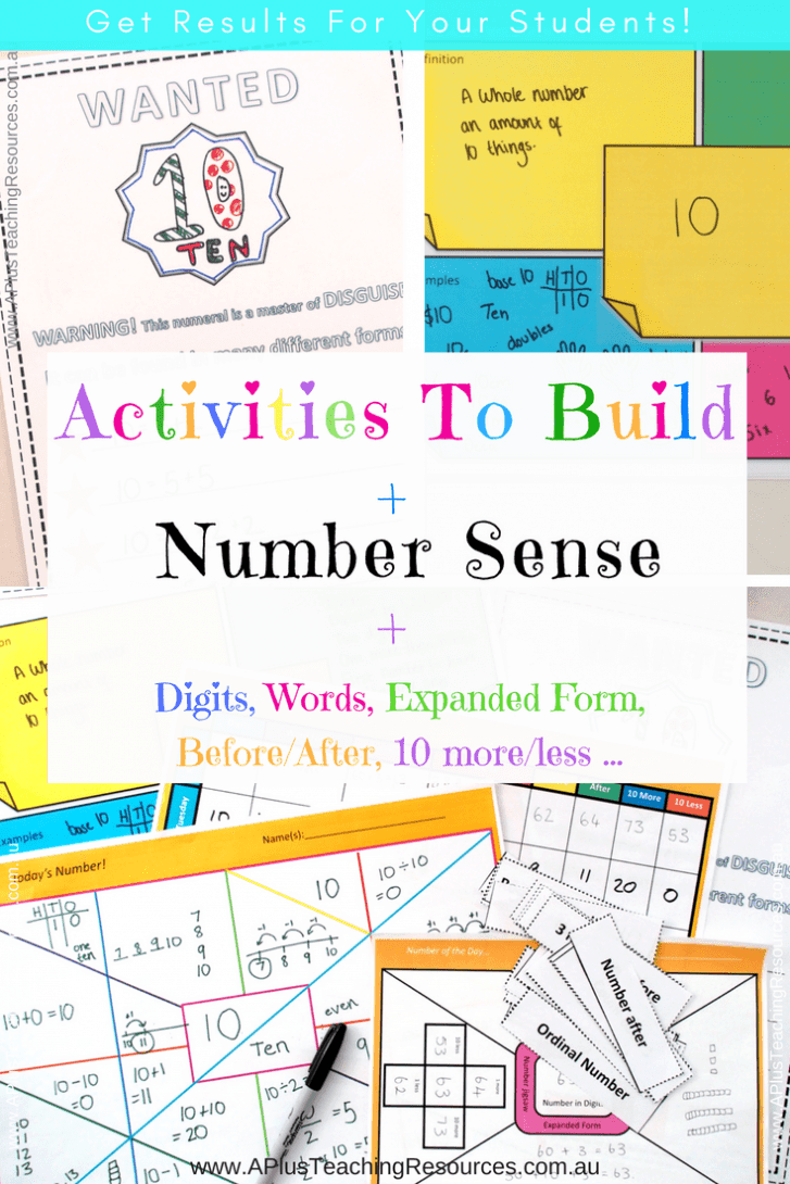 Math Activities To Build Number Sense