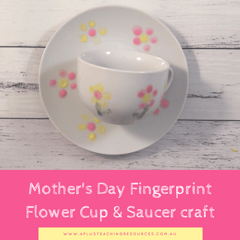 Mother's Day Cup with saucer
