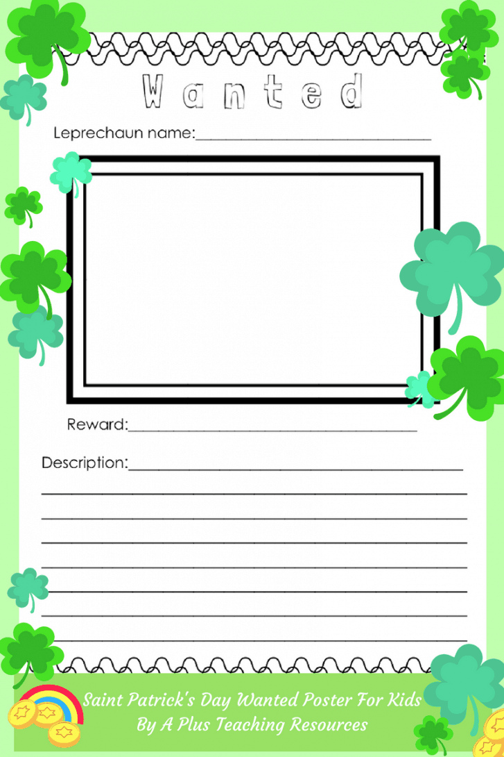 St. Patricks Day Writing Prompt