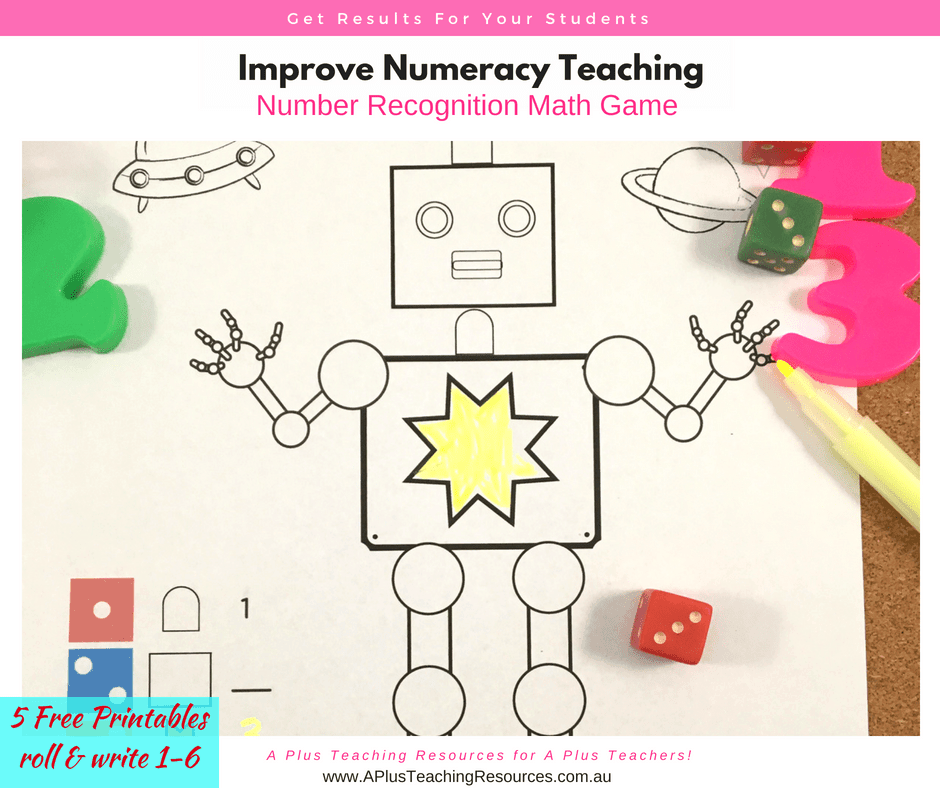 subitise, write and recognise numbers 1-6